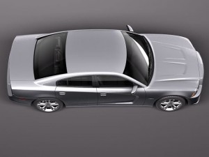 Dodge Charger 2012 3D Model