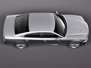 Dodge Charger 2012 3D Model