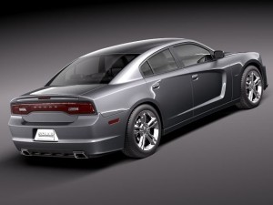 Dodge Charger 2012 3D Model