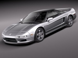 Honda NSX 1990 3D Модель