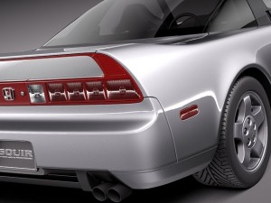 Honda NSX 1990 3D Модель