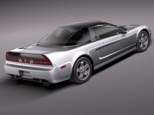 Honda NSX 1990 3D Модель