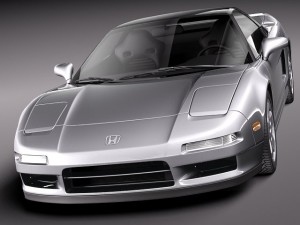 Honda NSX 1990 3D Модель