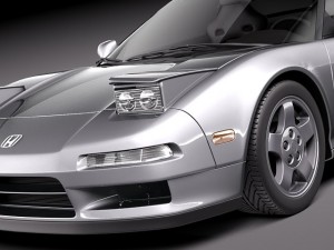 Honda NSX 1990 3D Модель