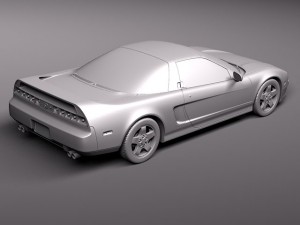 Honda NSX 1990 3D Модель