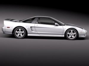 Honda NSX 1990 3D Модель