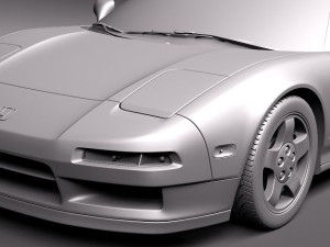 Honda NSX 1990 3D Модель