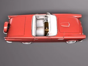 Thunderbird 1956 Modello 3D