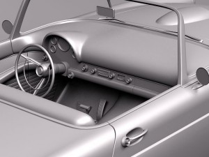 Thunderbird 1956 3D-Modell