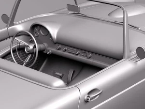 Thunderbird 1956 Modello 3D