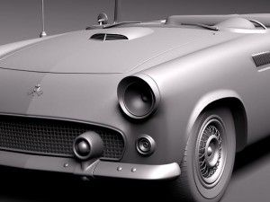 Thunderbird 1956 3D-Modell