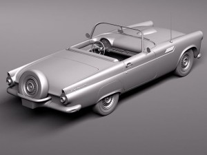 Thunderbird 1956 3D-Modell