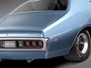 Dodge Charger 1971 3D Model