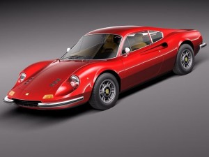 Ferrari Dino 246 GT 1969 3D Model