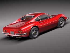 Ferrari Dino 246 GT 1969 Modèle 3D