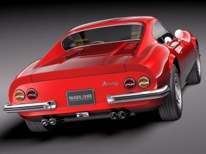 Ferrari Dino 246 GT 1969 Modèle 3D
