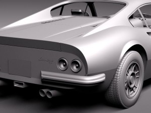 Ferrari Dino 246 GT 1969 Modèle 3D