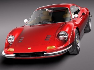 Ferrari Dino 246 GT 1969 Modèle 3D