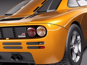 McLaren F1 1994-1998 3D Model