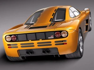 McLaren F1 1994-1998 3D Model