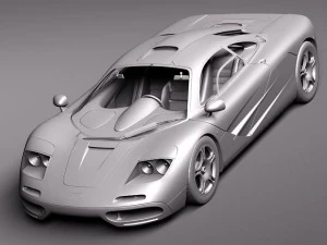 McLaren F1 1994-1998 3D Model