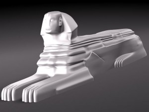 Sphinx 3D Модель