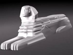 Sphinx 3D Model