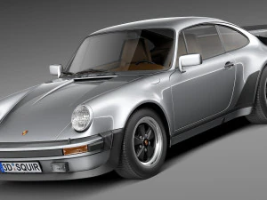 Porsche 911 930 turbo 1975 Modelo 3D