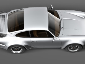 Porsche 911 930 Turbo 1975 3D Модель
