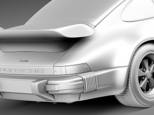 Porsche 911 930 Turbo 1975 3D Модель