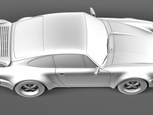 Porsche 911 930 Turbo 1975 3D Модель