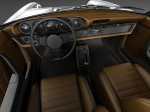 Porsche 911 930 Turbo 1975 3D Модель