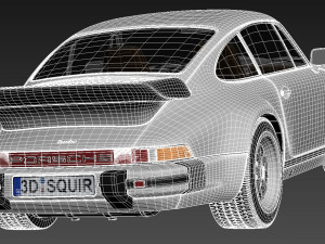 Porsche 911 930 Turbo 1975 3D Модель