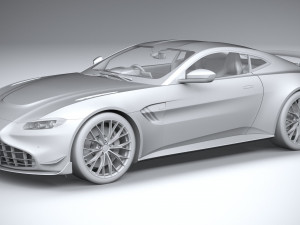 Aston Martin Vantage F1 Edition 2021 3D Model