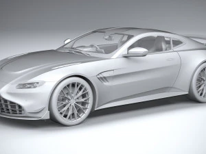 Aston Martin Vantage F1 Edition 2021 3D Model