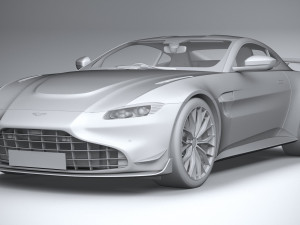 Aston Martin Vantage F1 Edition 2021 3D Model