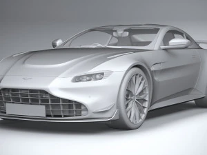 Aston Martin Vantage F1 Edition 2021 3D Model