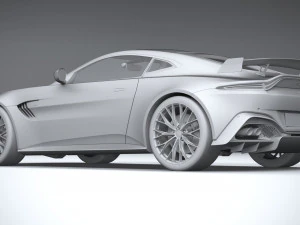 Aston Martin Vantage F1 Edition 2021 3D Model