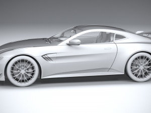 Aston Martin Vantage F1 Edition 2021 3D Model
