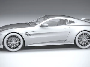Aston Martin Vantage F1 Edition 2021 3D Model