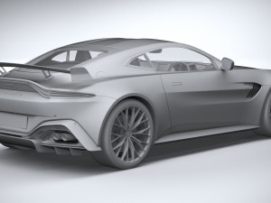 Aston Martin Vantage F1 Edition 2021 3D Model