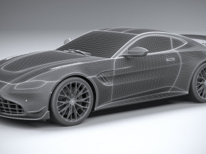 Aston Martin Vantage F1 Edition 2021 3D Model