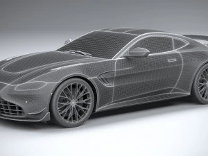 Aston Martin Vantage F1 Edition 2021 3D Model