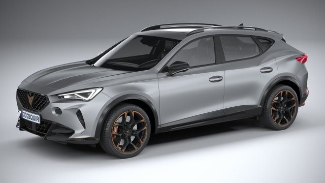 Cupra Formentor VZ5 2022 Model 3D .c4d .max .obj .3ds .fbx .stl .blend 