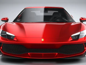 Ferrari 296 GTB 2022 3D Model