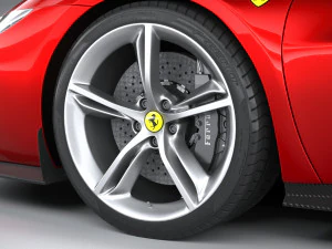 Ferrari 296 GTB 2022 3D Model