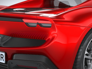 Ferrari 296 GTB 2022 3D Модель