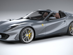 Ferrari 812 GTS 2020 3D Model
