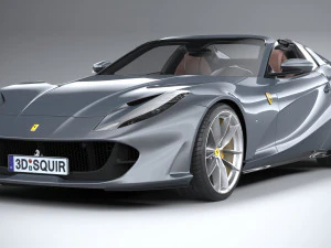 Ferrari 812 GTS 2020 3D Model
