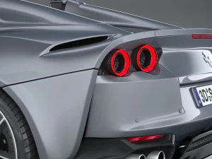 Ferrari 812 GTS 2020 3D Model